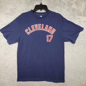 MLB Cleveland Baseball Shirt CHOO 17 Graphic Tee Large
